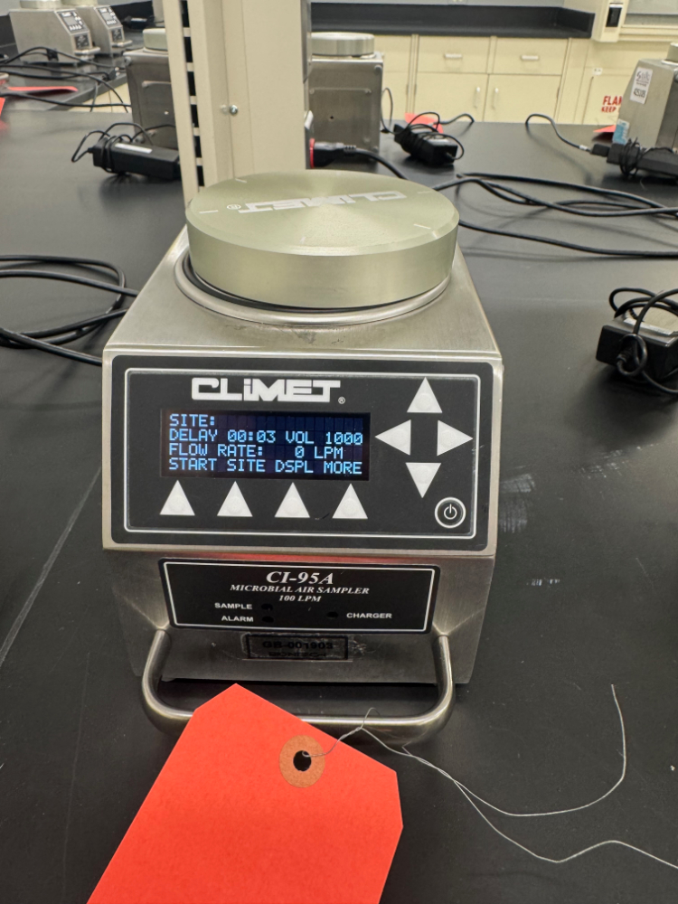 Image of Climet CI-95A 100 LPM Microbial Air Sampler